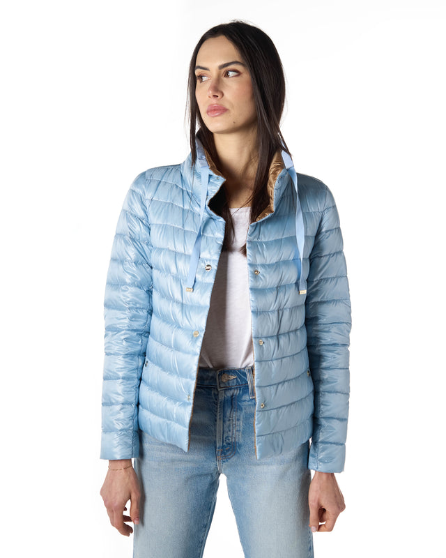 Piumino leggero reversibile