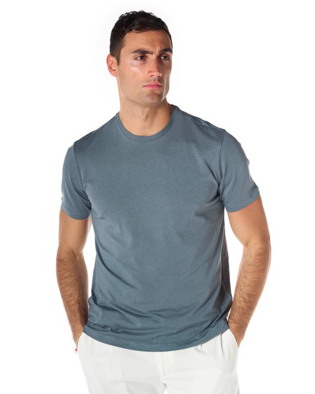 T shirt liocell color grigio