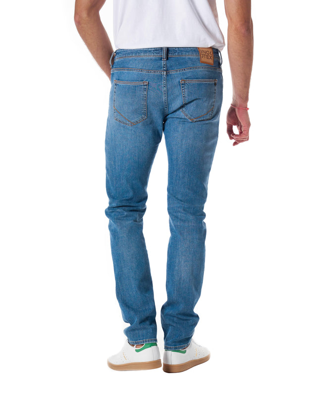 Jeans 5 tasche 10 once color denim