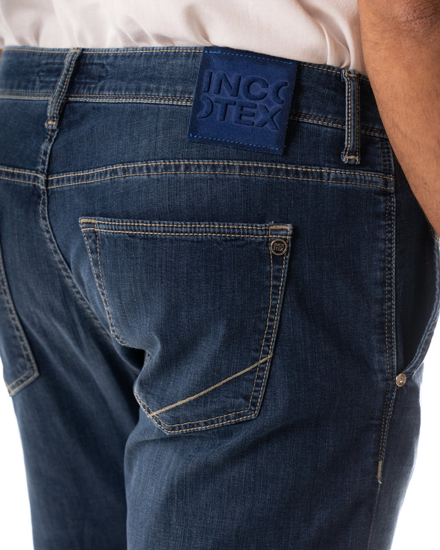 Jeans tasca america 7 once color scuro