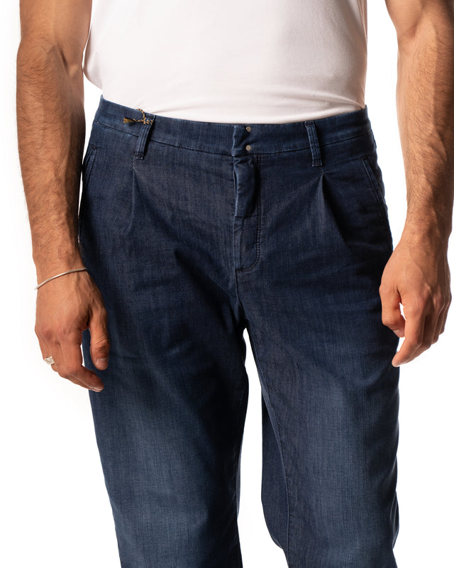 JEANS SARTORIALE 1 PINCES