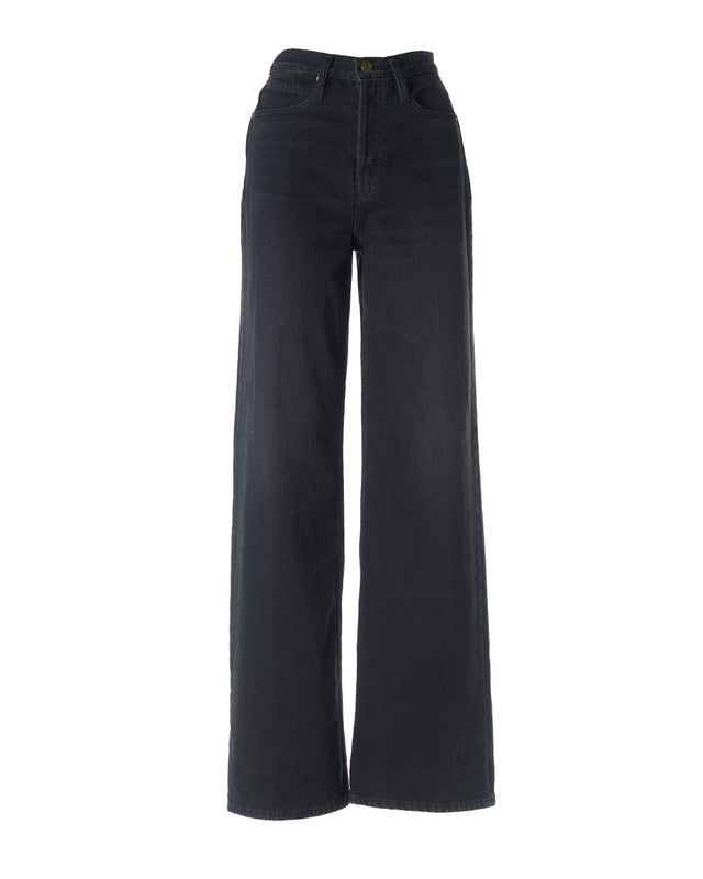 Jeans palazzo color nero