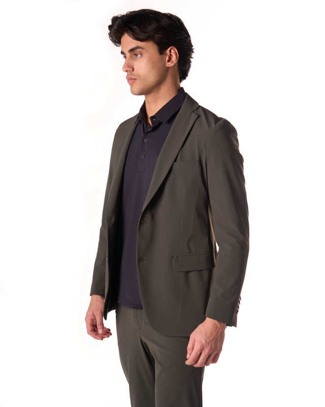 Giacca abito color militare