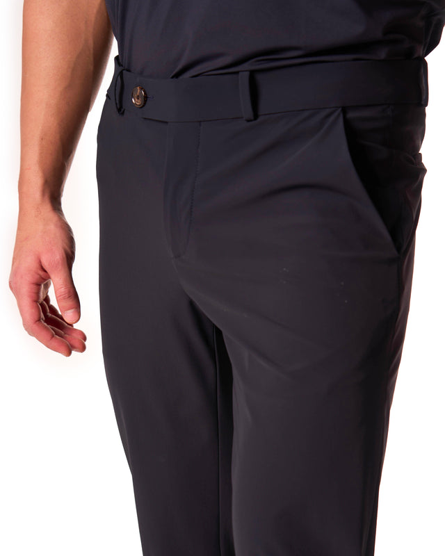 Pantaloni tecnici abito color navy