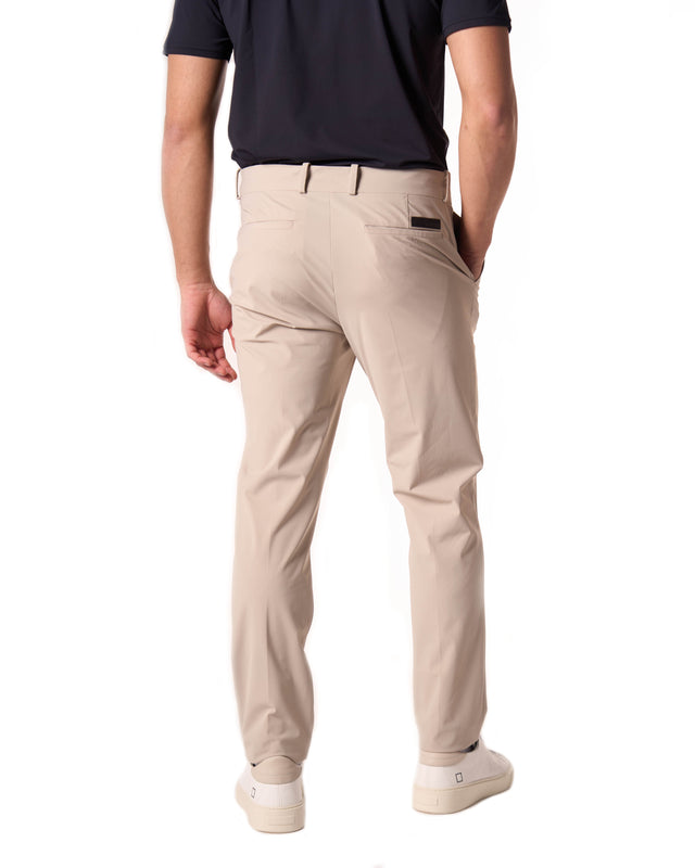 Pantaloni tecnico abito color beige