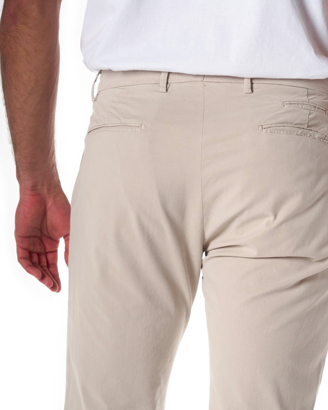 PANTALONI PINCES COLOR BEIGE