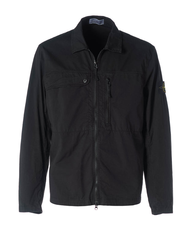 Giubbino over shirt zip color nero