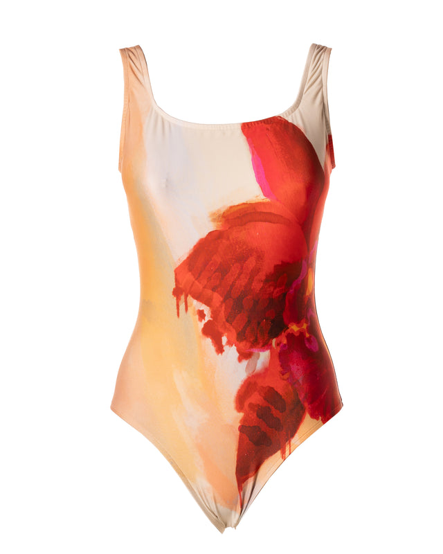 costume interno fantasia floreale