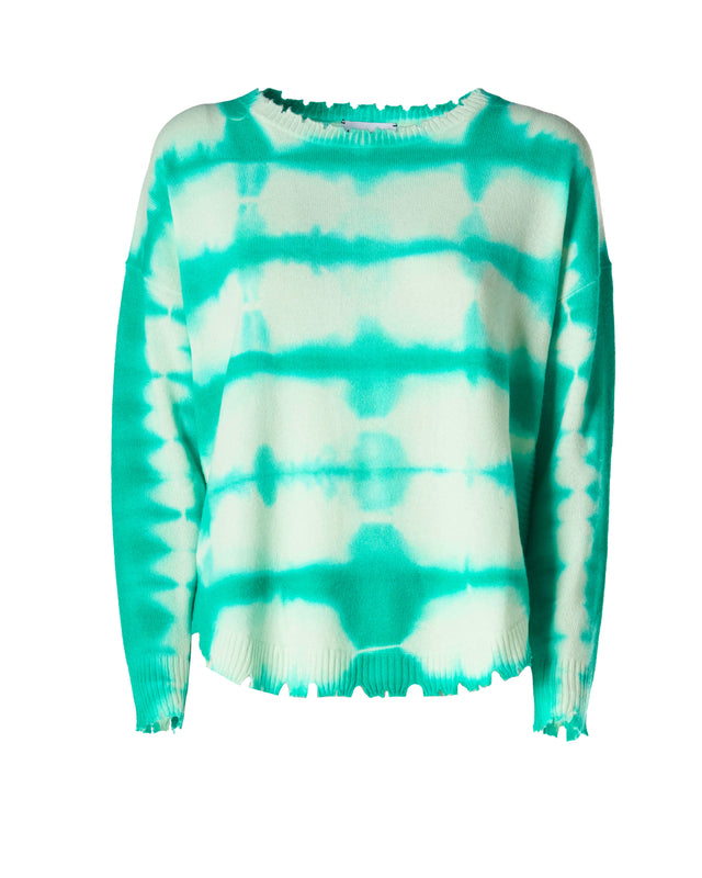 Maglione Cashmere stampa tie and dye