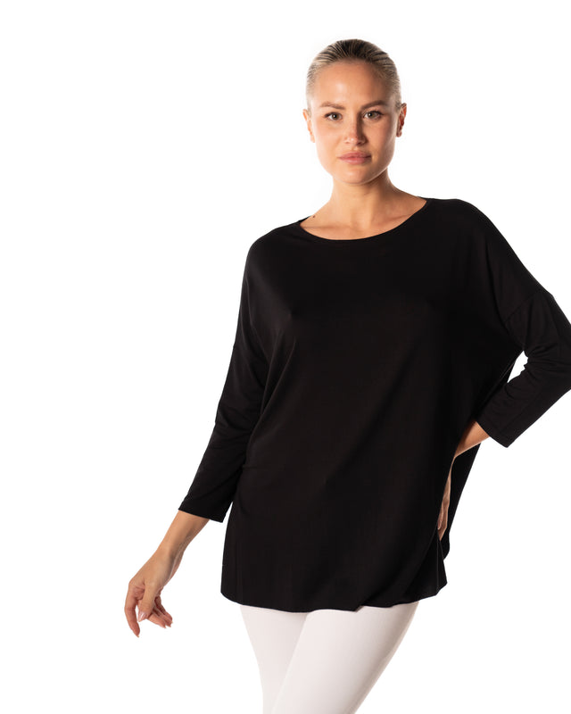 t-shirt barca over colore nero