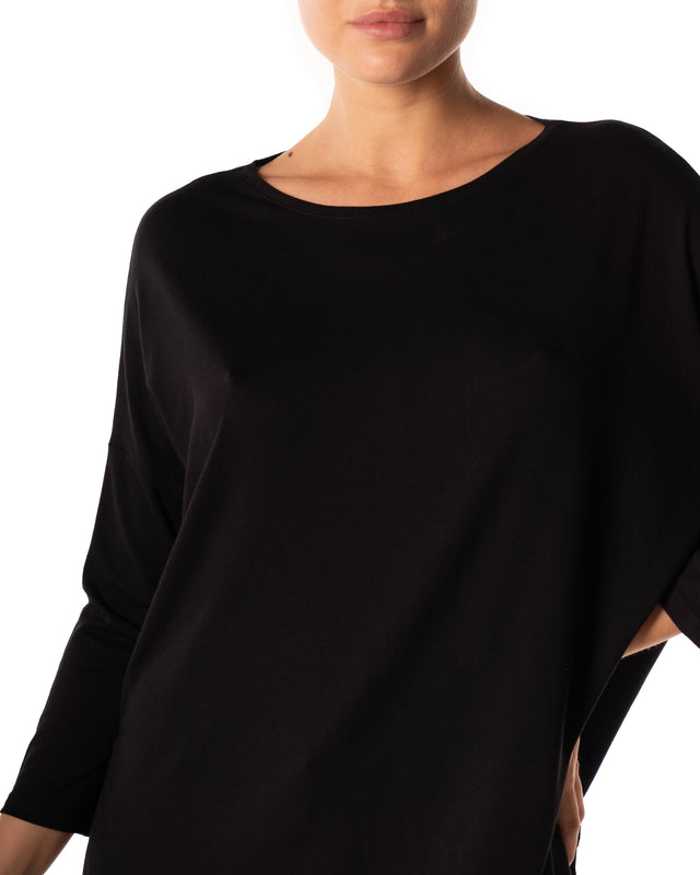 t-shirt barca over colore nero