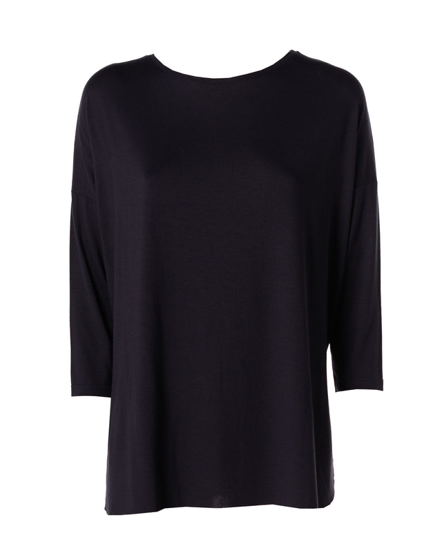 t-shirt barca over colore blu