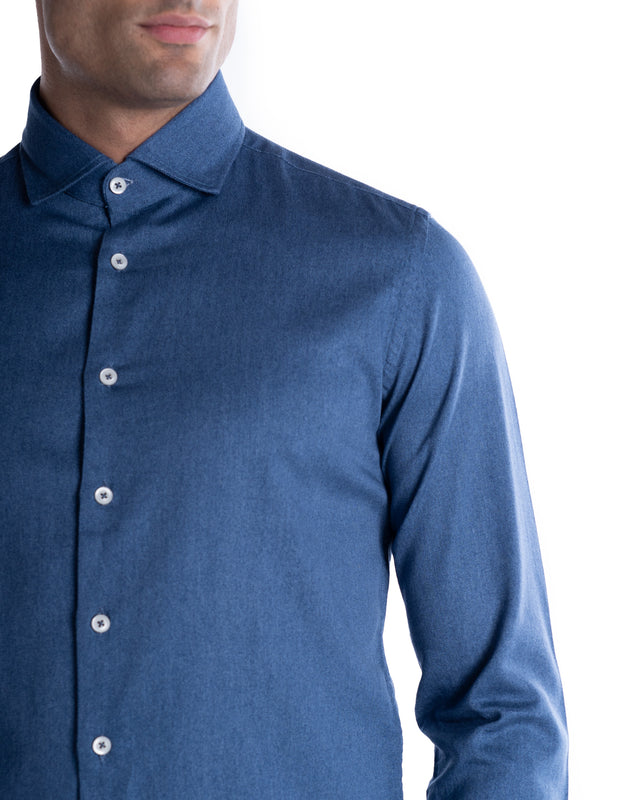 CAMICIA FLANELLA COTONE LEGGERO