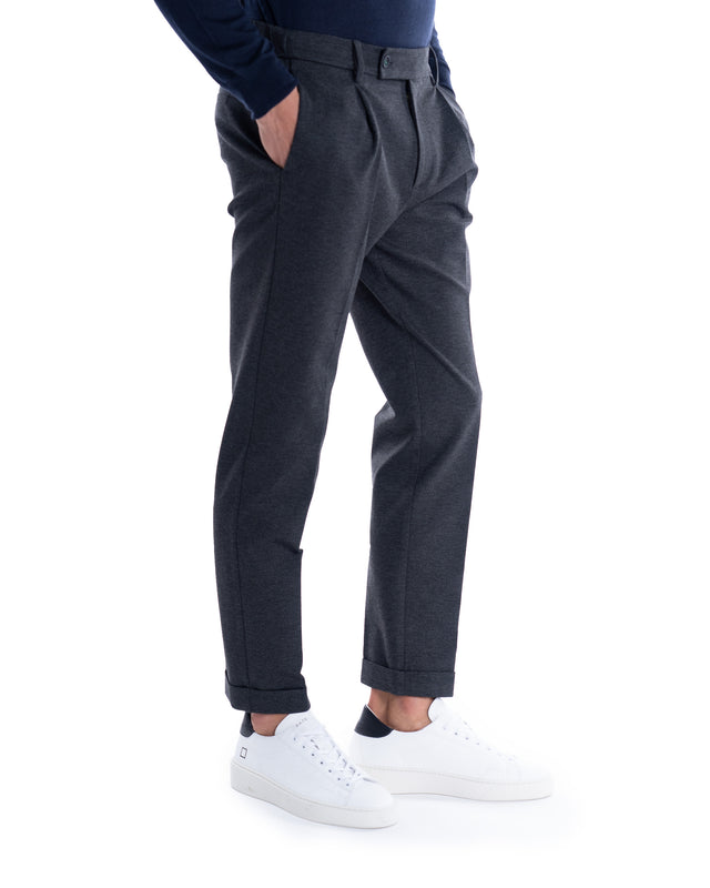 PANTALONE JERSEY ELASTICO LATERALE