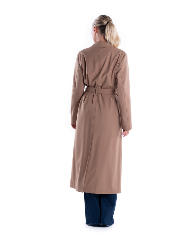 CAPPOTTO LANA TECNICO CON CINTURA