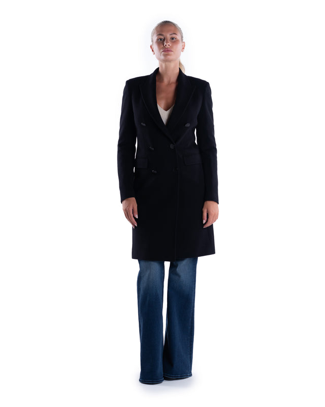CAPPOTTO DOPPIO PETTO LANA E CASHMERE