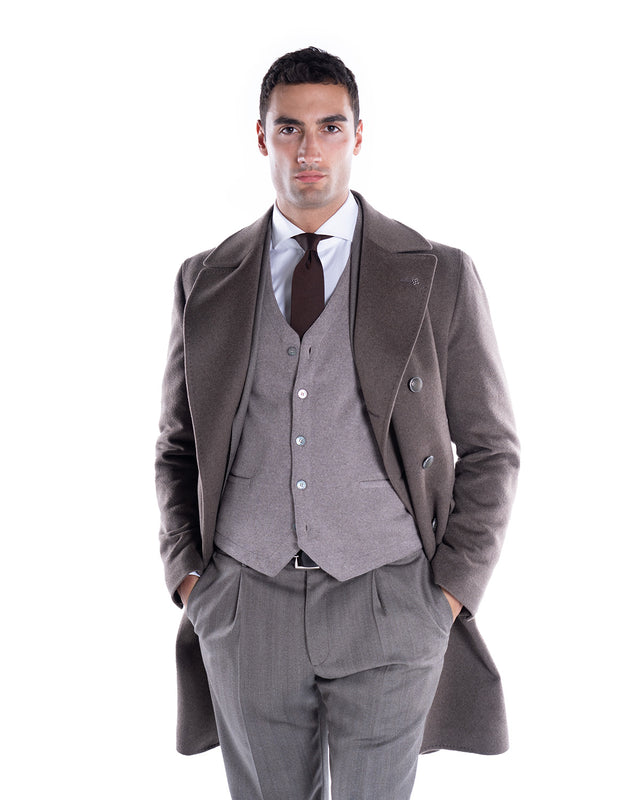 CAPPOTTO DOPPIO PETTO CASHMERE