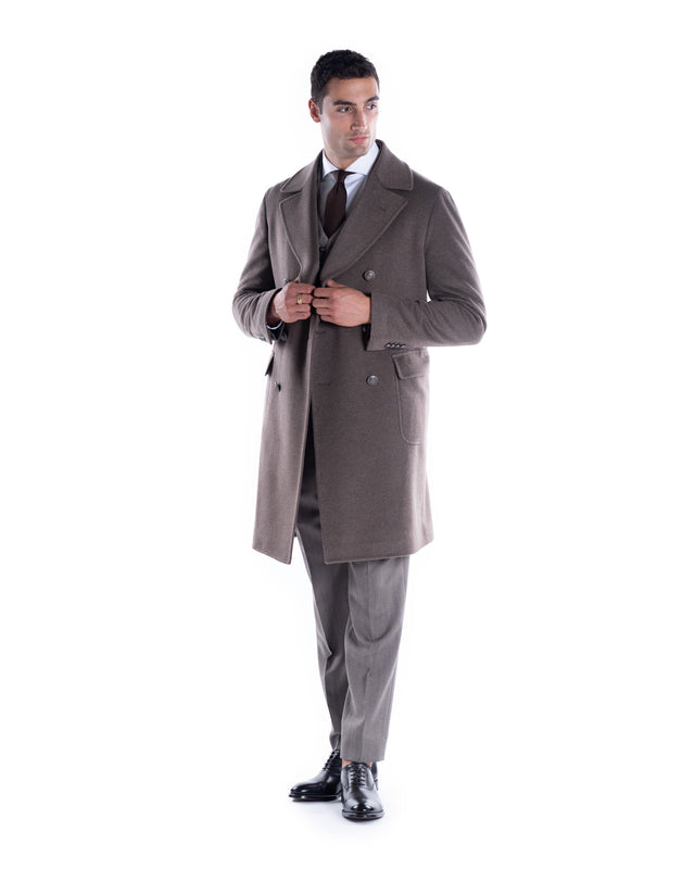 CAPPOTTO DOPPIO PETTO CASHMERE