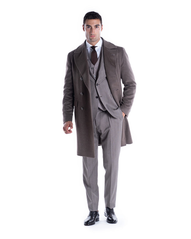 CAPPOTTO DOPPIO PETTO CASHMERE