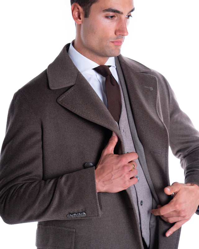 CAPPOTTO DOPPIO PETTO CASHMERE