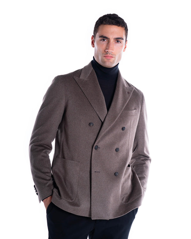 GIACCA CASHMERE DOPPIO PETTO