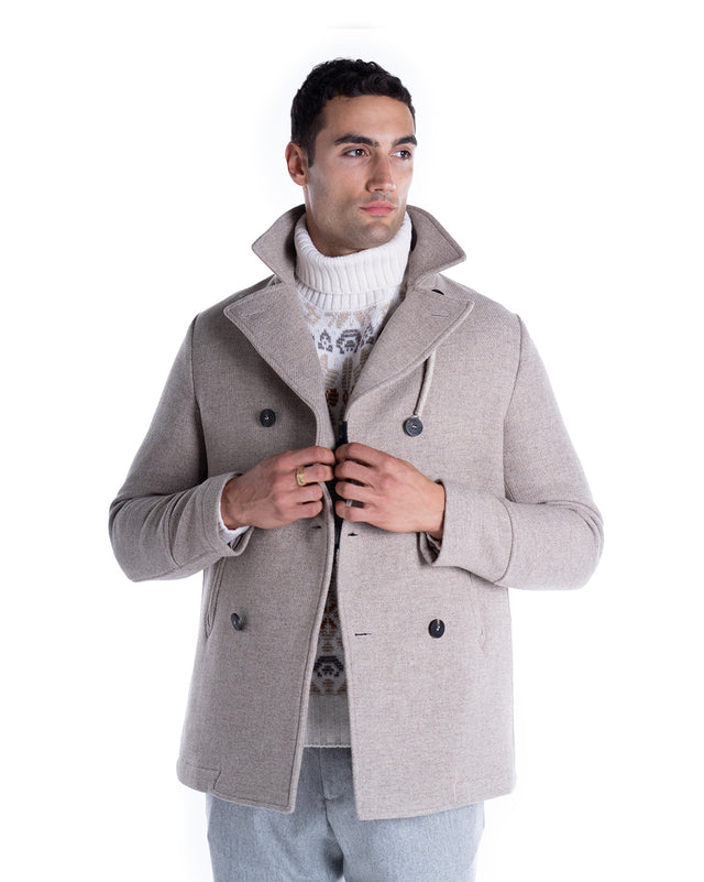 CAPPOTTO PEACOAT RAIN WOOL