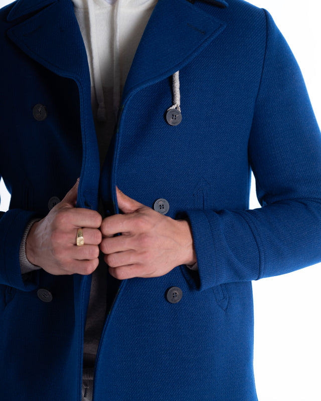 CAPPOTTO PEACOAT RAIN WOOL