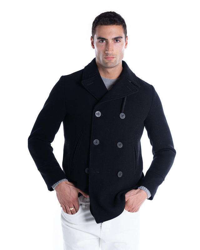 CAPPOTTO PEACOAT RAIN WOOL