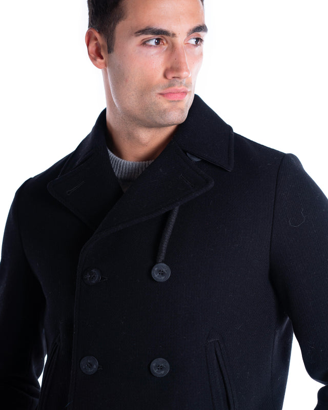 CAPPOTTO PEACOAT RAIN WOOL