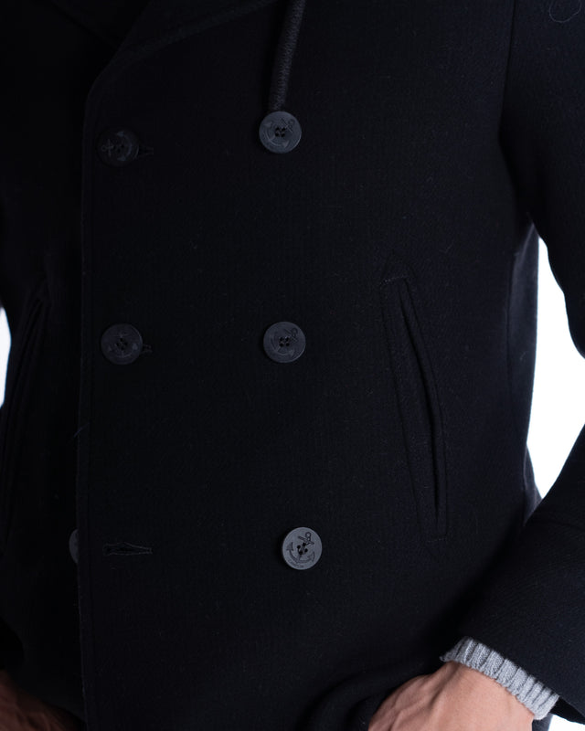 CAPPOTTO PEACOAT RAIN WOOL