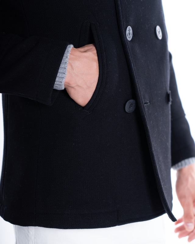 CAPPOTTO PEACOAT RAIN WOOL