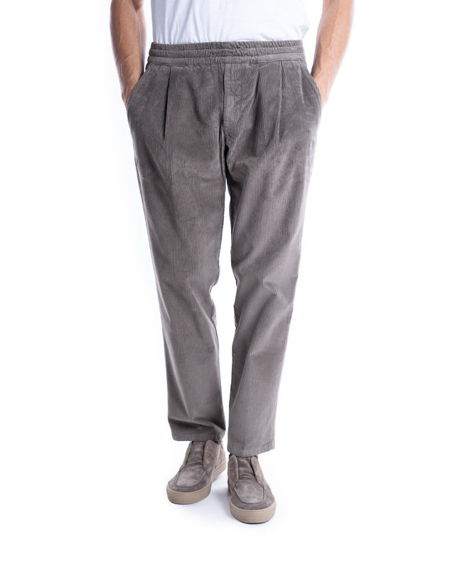 PANTALONE VELLUTO ELASTICO