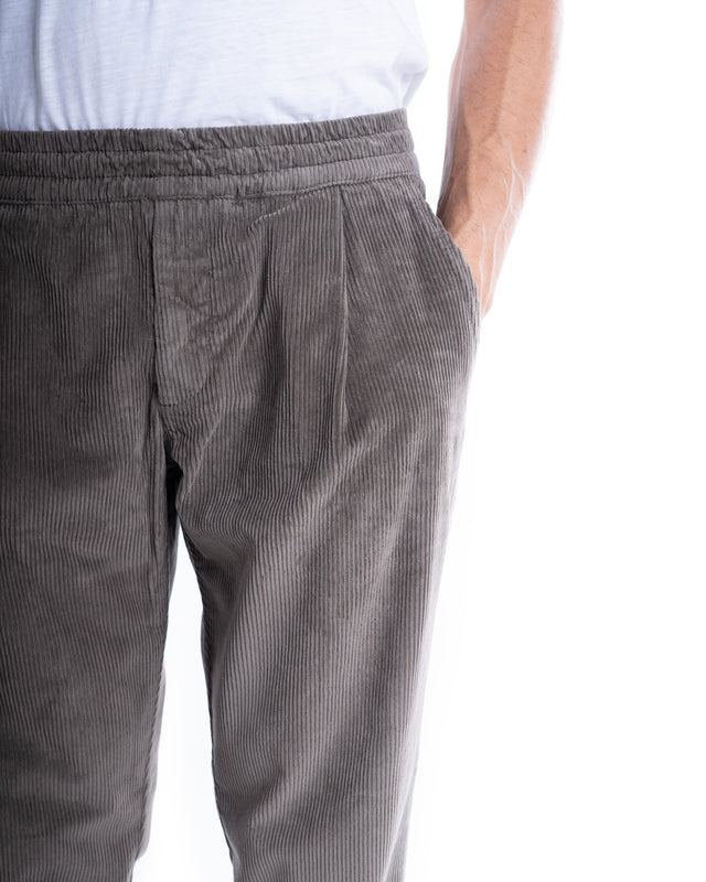 PANTALONE VELLUTO ELASTICO