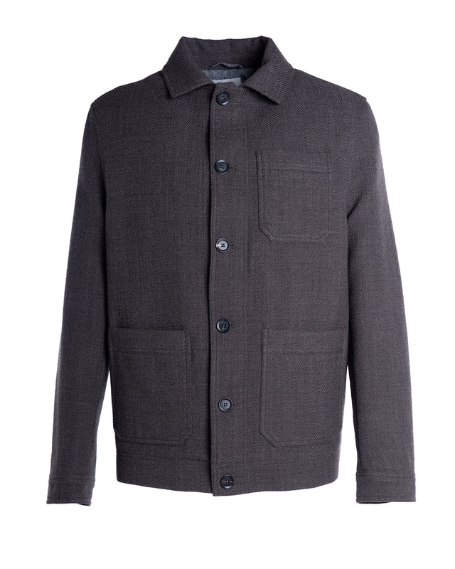 OVERSHIRT LANA COTONE