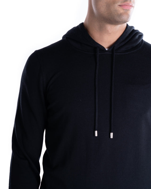 FELPA CAPPUCCIO LANA MERINO