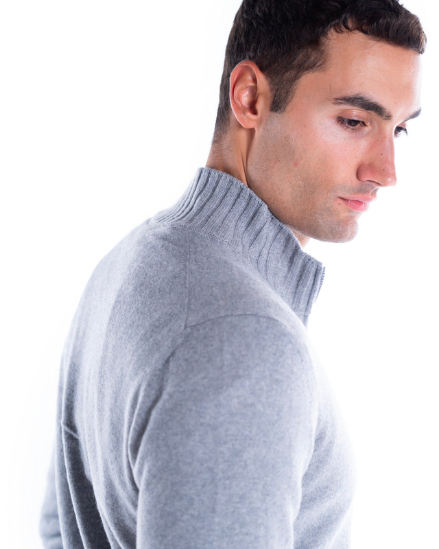 MAGLIA FULL ZIP CASHMERE