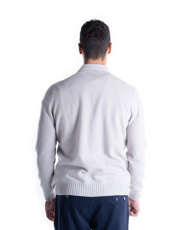 POLO ZIP CASHMERE