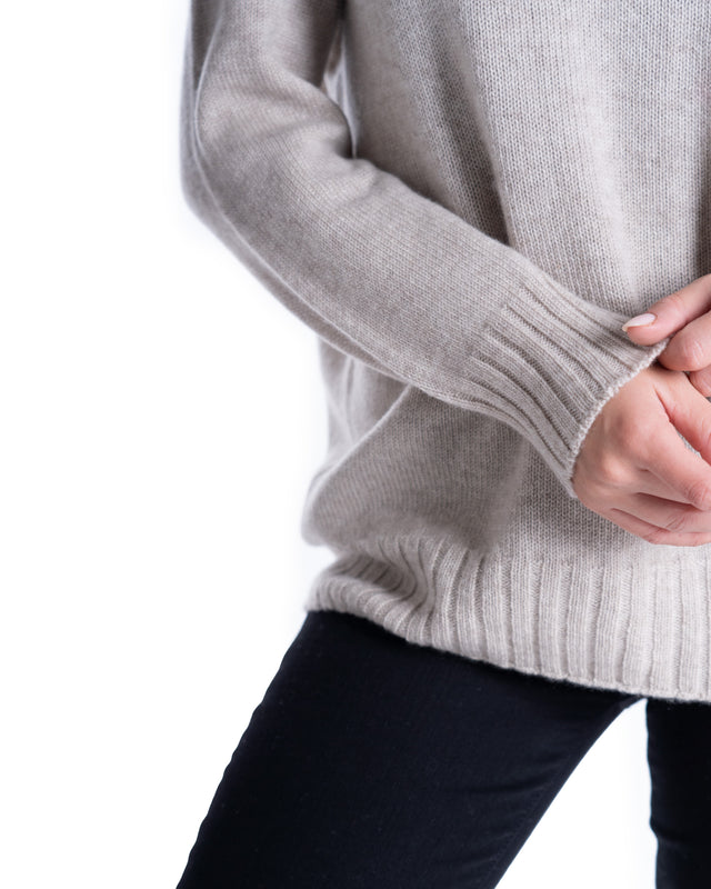 MAGLIA GIROCOLLO CASHMERE