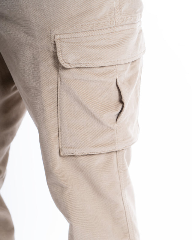 PANTALONE CARGO VELLUTO