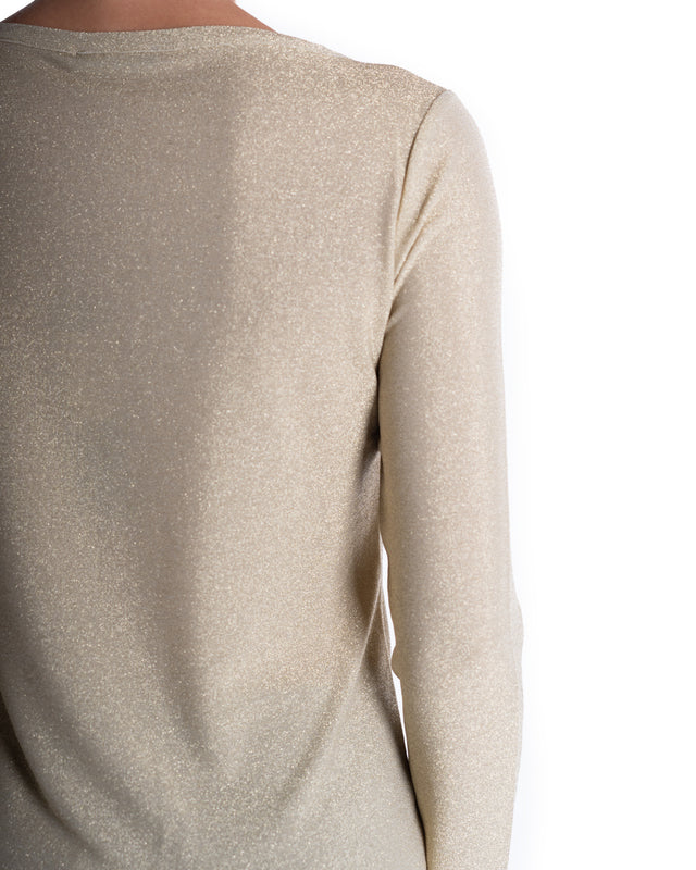 MAGLIA LEGGERA GIROCOLLO BRILLANTINI