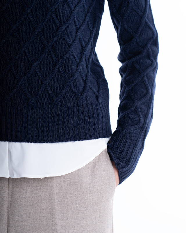 MAGLIA LUPETTO LOSANGHE