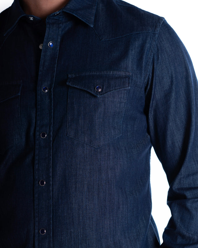 CAMICIA JEANS CLIP