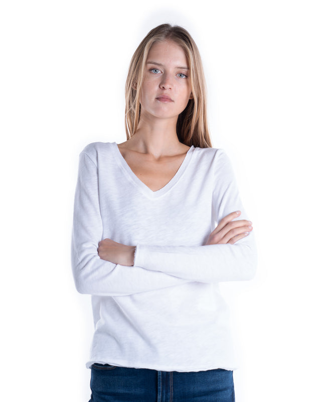 TSHIRT MANICA LUNGA TAGLIO VIVO