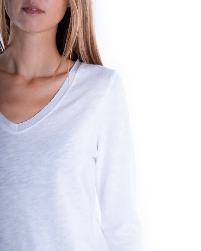 TSHIRT MANICA LUNGA TAGLIO VIVO