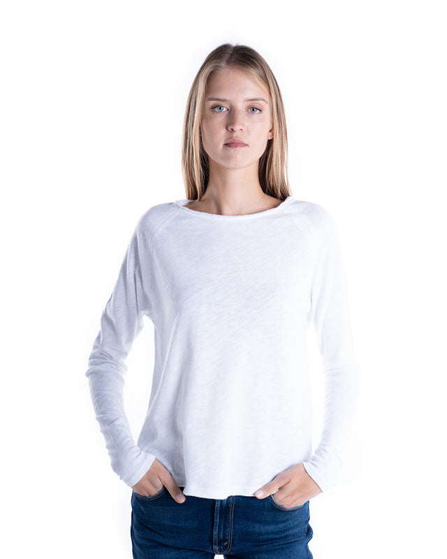 TSHIRT MANICA LUNGA TAGLIO VIVO