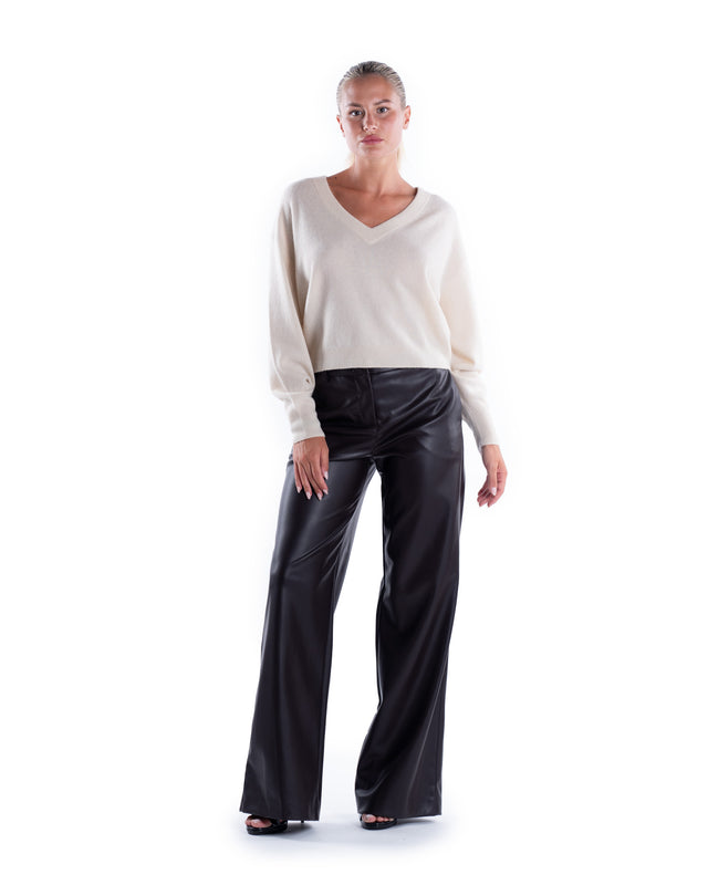 MAGLIA SCOLLO V CASHMERE
