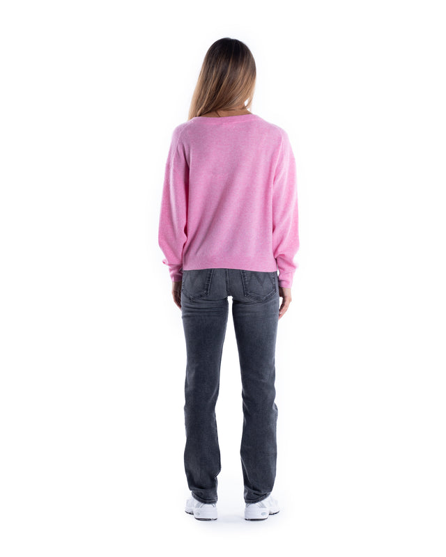 MAGLIA SCOLLO V CASHMERE