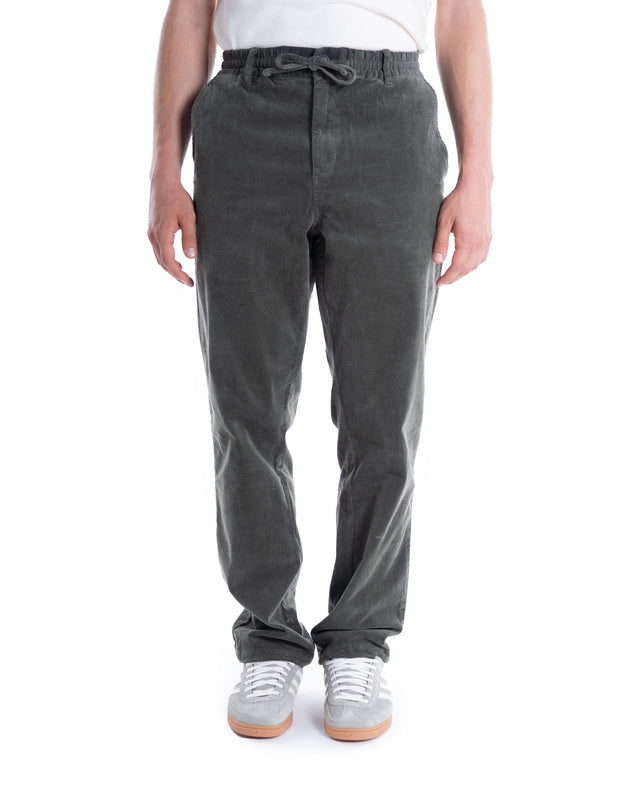 PANTALONE VELLUTO ELASTICO AKJAN