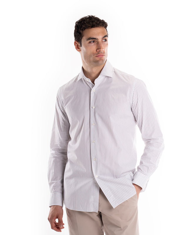 CAMICIA RIGA MELANGE