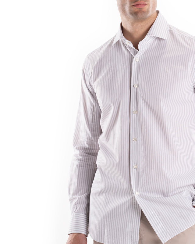 CAMICIA RIGA MELANGE